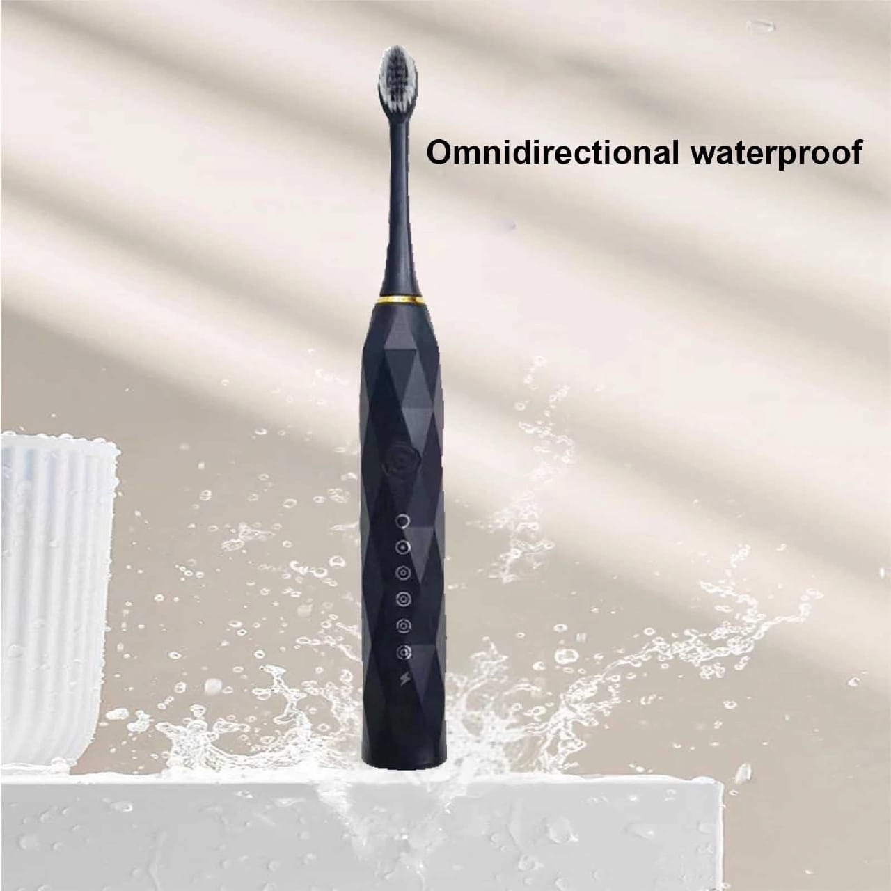 Electric Toothbrush for Adults, Automatic Electric Toothbrush, with 4 Brush Heads and Multi Modes, USB Rechargeable Toothbrush, One Charge for 30 Days, for Travel & Home - image 2