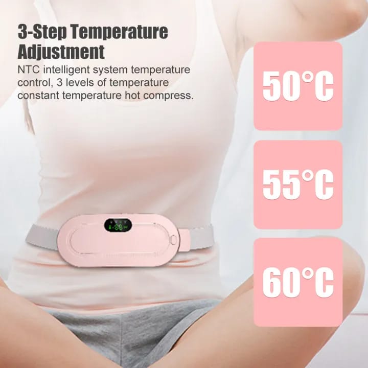 Period Cramp Relieve Massager 2.0 Mensural Heating Belt - image 4