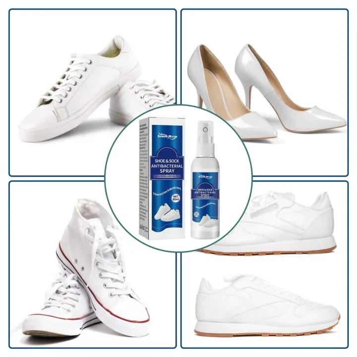 Shoe Deodorizer Spray, Antibacterial Foot Deodorant, Natural Antibacterial Spray 100ml, Foot Odor Relief, Shoe & Socks Freshener - image 5