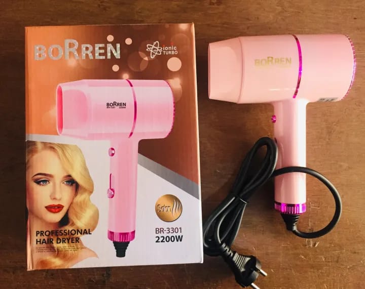 Combo (Straightener + Dryer ) - Kemei KM-328 Hair Straightener + Borren BR-2031 Hair Dryer - image 3