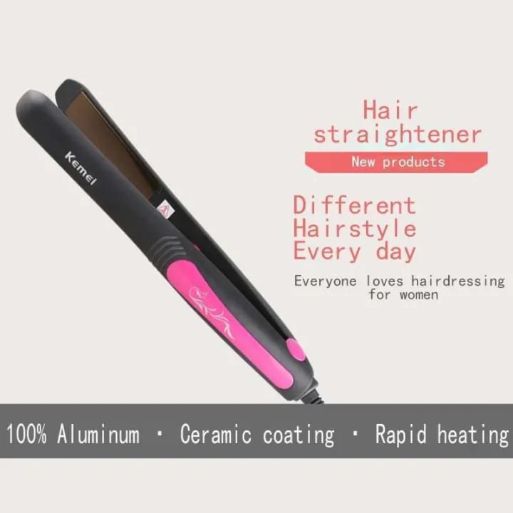 Combo (Straightener + Dryer ) - Kemei KM-328 Hair Straightener + Borren BR-2031 Hair Dryer - image 2