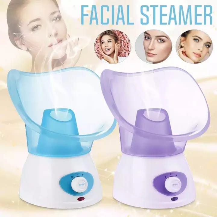 2 In 1 Face Steamer Beauty Facial Spa Vaporizer For Cough And Cold Steam Machine - image 3
