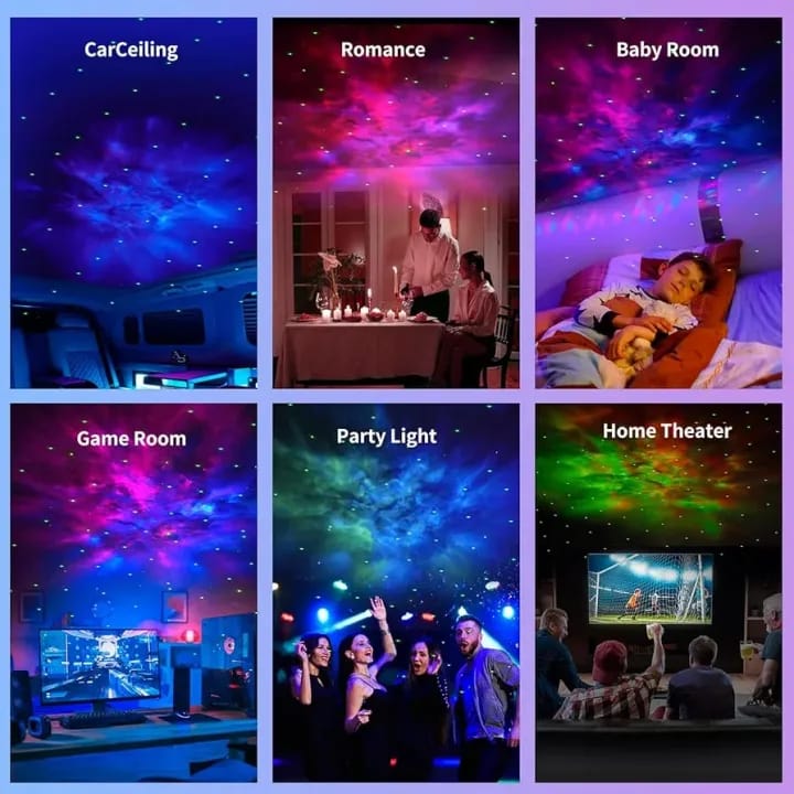 Star Projector Galaxy Light Astronaut Light Projector Astronomer Lamp Starry Sky Night Lights For Bedroom Decorative Luminaires - image 4