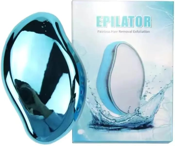 Crystal Hair Eraser for Women and Men | Painless Hair Removal Tool | Nano Glass Exfoliation | Reusable Epilator for Arms, Legs, Back & More - image 3
