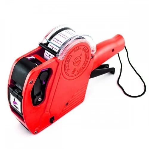 MX-5500 8 Digits Price Tag Gun, Label Maker Pricing Gun Kit Numerical Tag Gun For Office Retail Shop Grocery Store - image 1