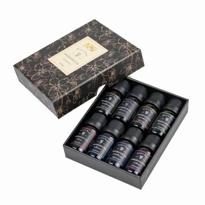 Gorgeous Aroma - Top 8 Blends Natural Essential Oil - 8Pcs 10Ml Fragrance Oil - image 1