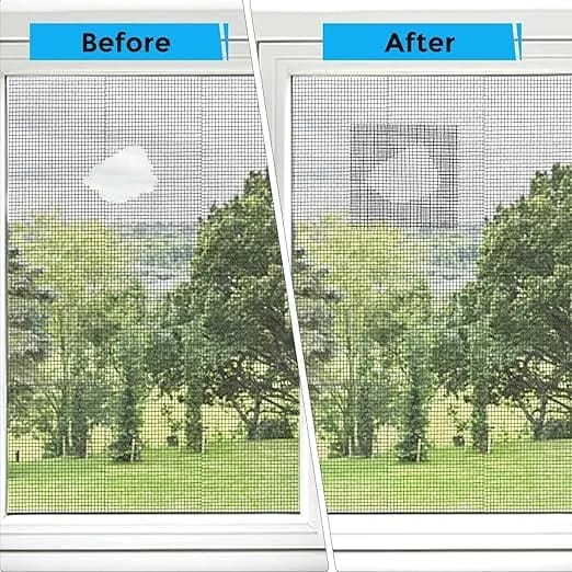 5x200cm Screen Repair Tape Window Door Waterproof Mosquito Net Patch Self-adhesive Super Fix Mesh Netting Broken Holes Tool - image 4