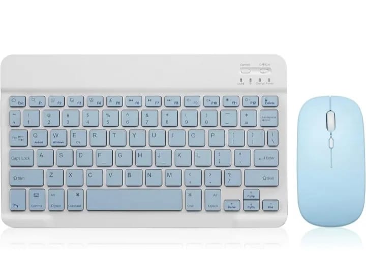 Combo Mouse AND Keyboard Kit Bluetooth (bt and 2.4g both) Both Rechargable Mouse And Keyboard - image 3