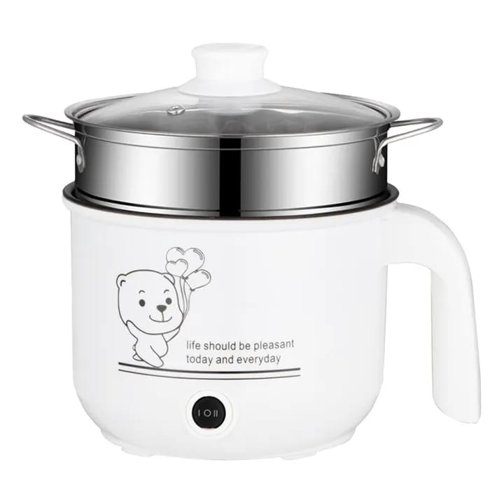 Multicolor Multipurpose Heating Non Stick Steamer Hot Pot Electric Cooking - image 1