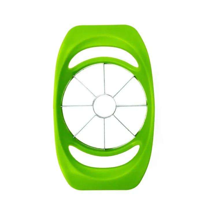 Apple Cutter 8 Blade Stainless Steel Apple Slicer Corer Fruit Cutter Plastic Grip Handle (Multicolor ) - image 5