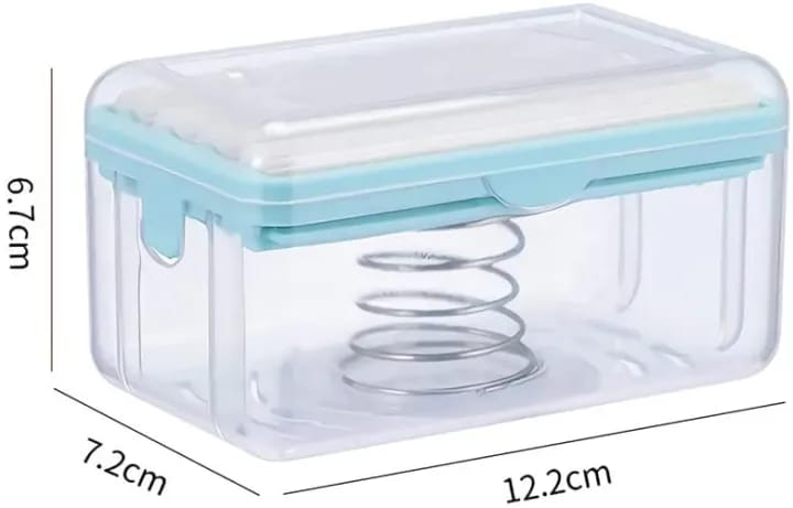 2-in-1 Portable Soap Dish & Soap Dispenser with Roller - image 4