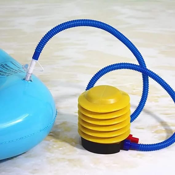 Household Manual Foot Pump Folding Swimming Pool Air Pump Deflated Air Pump - image 1