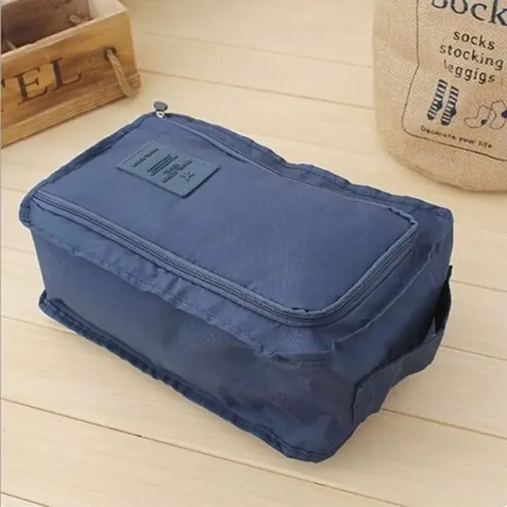 Shoe Organizer Bag Travel Dust-Proof Luggage Shoes Box Portable Shoes Storage Bags Travel Cosmetic Clothing Pouch Waterproof Home - image 4