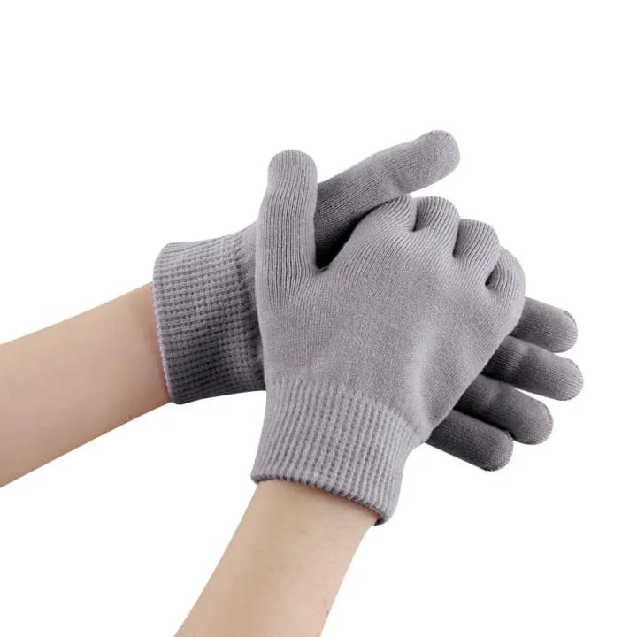 silicone gloves for hands moisturising silicone hand gloves for moisturizer Skin Whitening Care Beauty Spa Treatment Hydrating Cool Soft Winter Care For Girls And men hand care kit for women and men - image 3