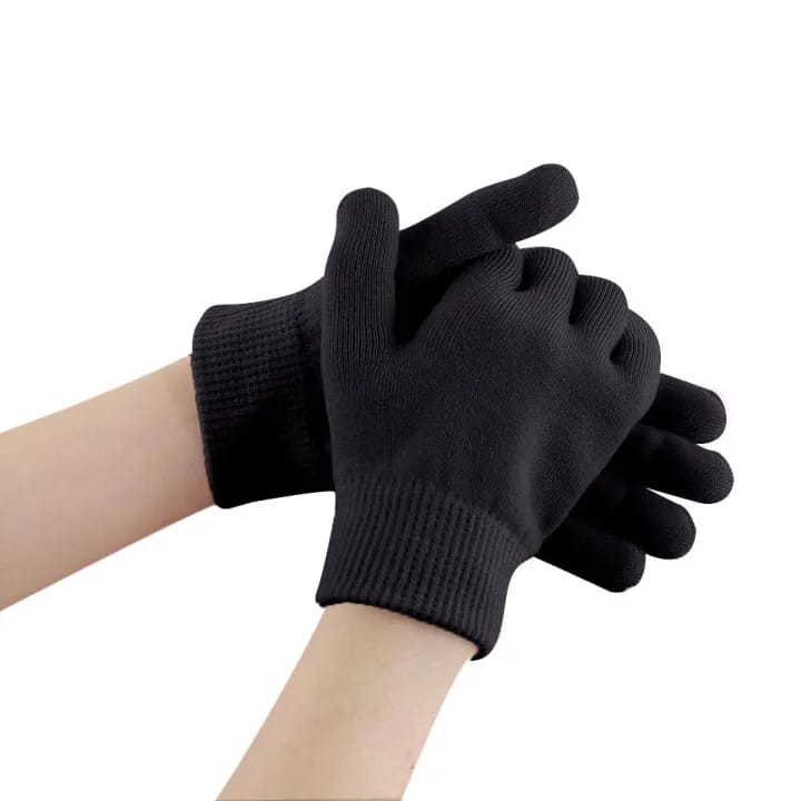 silicone gloves for hands moisturising silicone hand gloves for moisturizer Skin Whitening Care Beauty Spa Treatment Hydrating Cool Soft Winter Care For Girls And men hand care kit for women and men - image 4