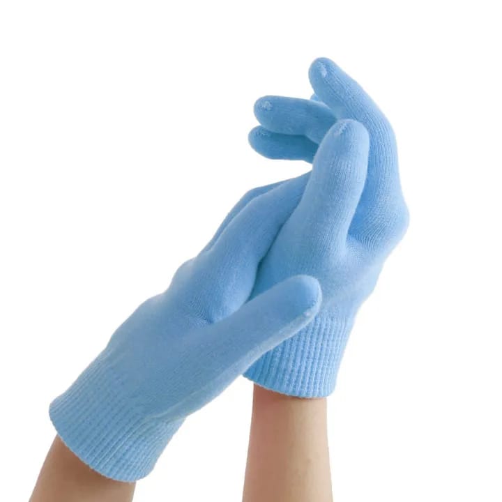 silicone gloves for hands moisturising silicone hand gloves for moisturizer Skin Whitening Care Beauty Spa Treatment Hydrating Cool Soft Winter Care For Girls And men hand care kit for women and men - image 1