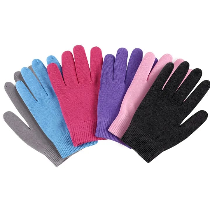 silicone gloves for hands moisturising silicone hand gloves for moisturizer Skin Whitening Care Beauty Spa Treatment Hydrating Cool Soft Winter Care For Girls And men hand care kit for women and men - image 5