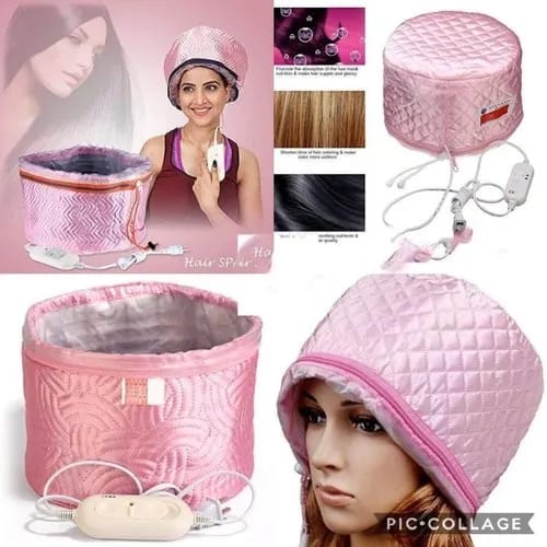 Head Spa Cap Hair Care Thermal Treatment With Beauty Steamer Nourishing Heating - image 3