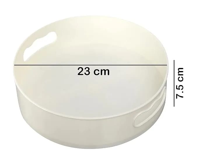 360° Rotating Kitchen Organizer Tray | Multi-Purpose Lazy Susan Storage Turntable | Fridge, Cabinet & Dining Table Organizer - image 5