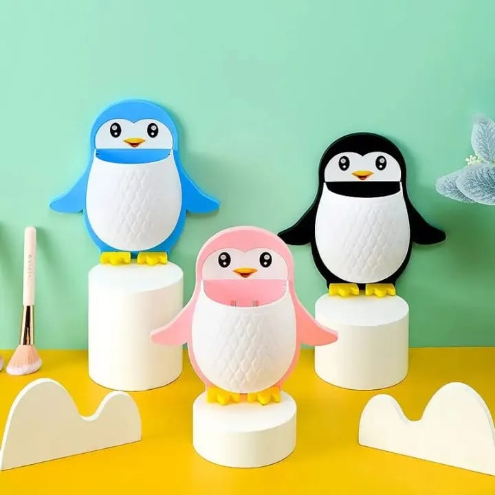 Creativity Penguin Rack Kitchen Bathroom utensils Holder Organizer - image 5