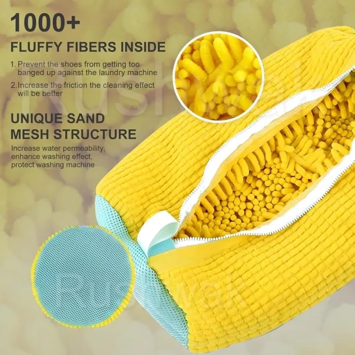 Shoe Washing Bag for Washing Machine – Protective Sneaker Laundry Bag for All Shoe Types (Walking, Running, Leather, Kids Shoes) - image 5