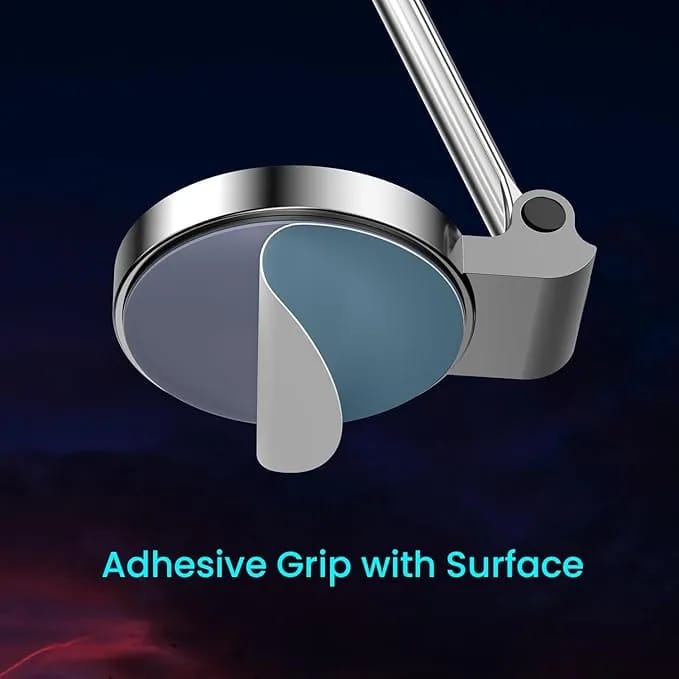 Magnetic Phone Holder Stand for Car | 360° Rotating Adjustable Foldable Desk Mobile Stand | Strong Magnetic Cell Phone Holder for iPhone & Android - image 4