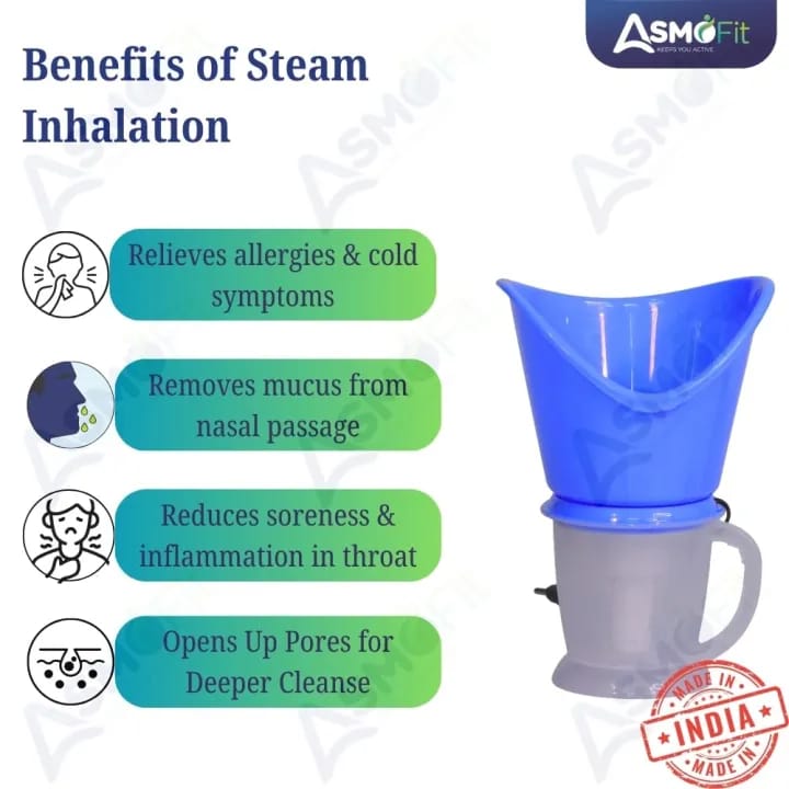 Facial Steamer & Steam Inhaler Machine | Multi-Purpose Vaporizer for Face, Nose & Throat Care - image 5