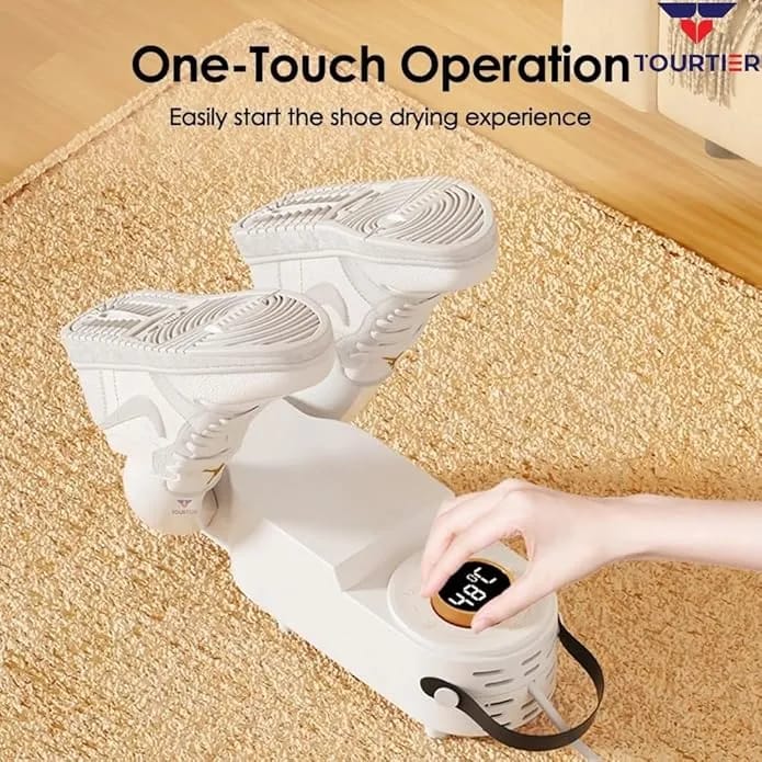 Intelligent Electric Shoe Dryer – Fast Hot-Air Boot Dryer with UV Sterilization, Timer & 360° Circulating Heat for Shoes, Boots, Gloves & More - image 5