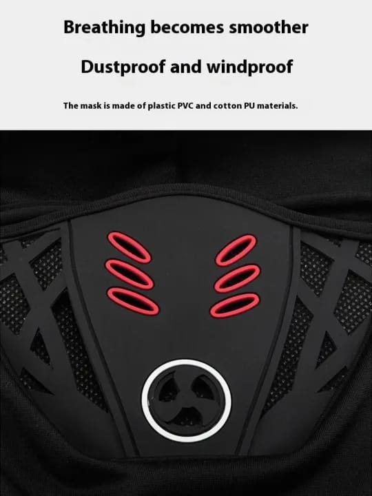 Winter Thermal Windproof Face Mask Balaclava with Air Filter Valve – Cycling Bike Ski Full Face Mask Warm & Breathable Hood - image 5