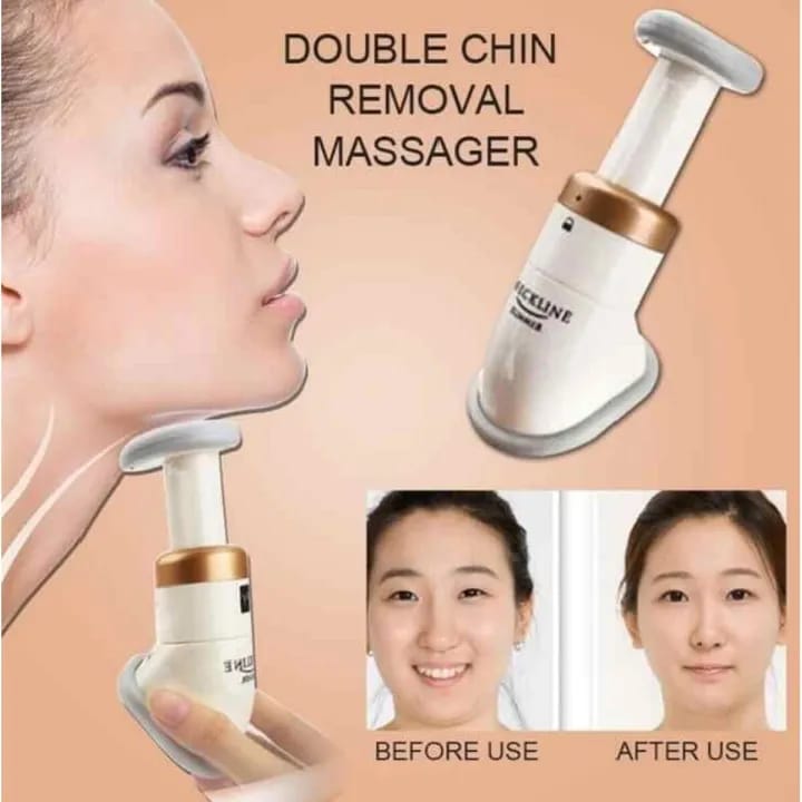 Mini Portable Neck Slimmer Neckline Exerciser Chin Massager Reduce Double Chin Thin Jaw Body Massager care just 2 minutes a day - image 1