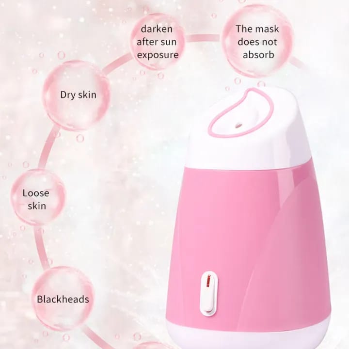 Phyopus Nano Facial Steamer Portable Face Steaming Device – Deep Cleaning Hydrating Mist Sprayer for Skin Care, Acne Removal & Glow Boost (USB Rechargeable) - image 4