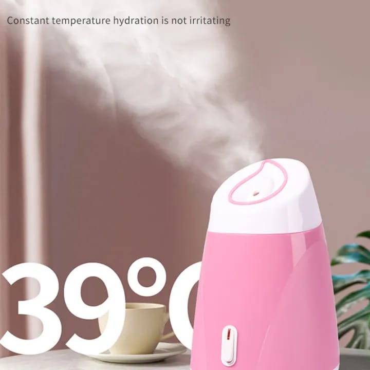 Phyopus Nano Facial Steamer Portable Face Steaming Device – Deep Cleaning Hydrating Mist Sprayer for Skin Care, Acne Removal & Glow Boost (USB Rechargeable) - image 1