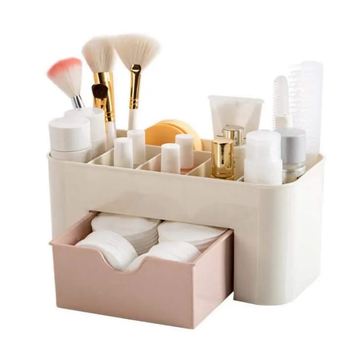Cosmetic Drawer Storage Box Multipurpose Make Up, Cosmetics, Jewelry Storage Box With Drawer Premium Quality Make Up Organising Accessorial - image 1