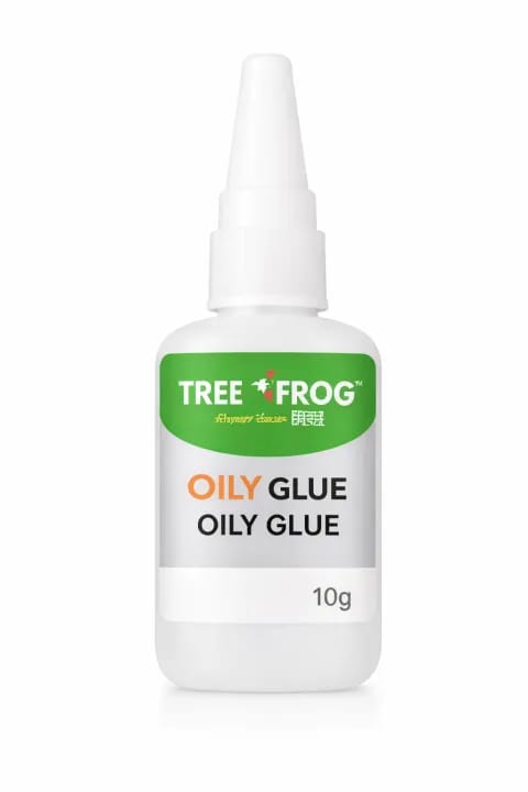 Tree Frog Oily Glue 10g – Strong Super Glue for Metal, Plastic, Rubber, Ceramic & Wood | Multi-Purpose Instant Adhesive - image 1