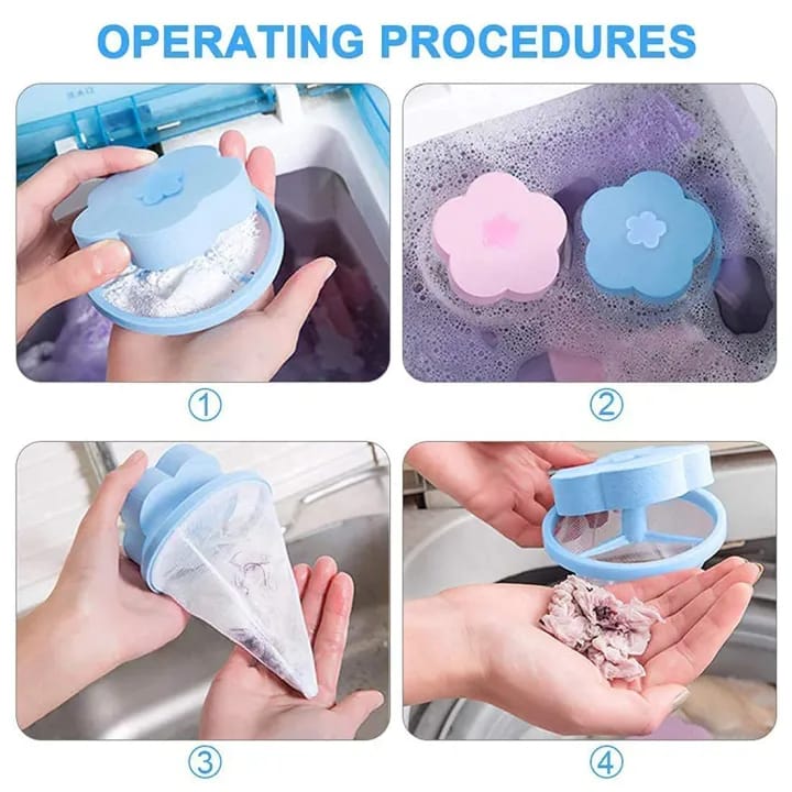 Reusable Hair/Fur Catcher Mesh Bag For Washing Machine - image 3
