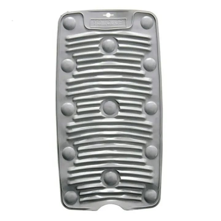 Anti-skid Laundry Water Saving Washboard Scrubbing Pad | Mini Travelling Housing Washing Cleaning Laundry Pad Board Mat For Shoe Clothes Mop - image 1