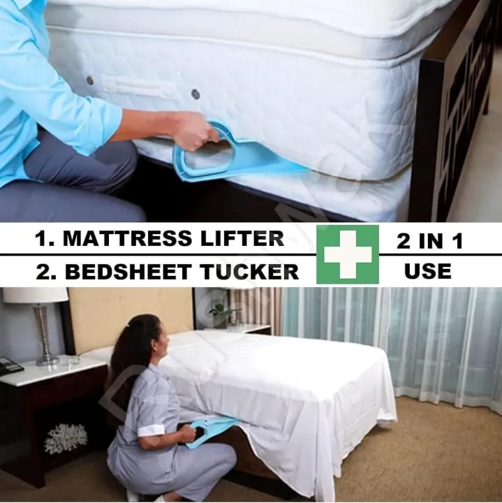 Mattress Lifter Tool for Easy Bedsheet Tucking | Bed Sheet Change Helper | Heavy Mattress Lifting Wedge Handle - image 3