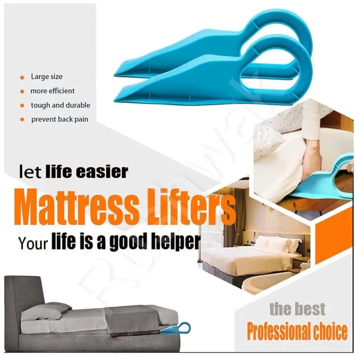 Mattress Lifter Tool for Easy Bedsheet Tucking | Bed Sheet Change Helper | Heavy Mattress Lifting Wedge Handle - image 4