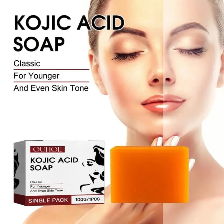 Kojic Acid Soap for Classic, Younger and Even Skin Tone 100g - image 1