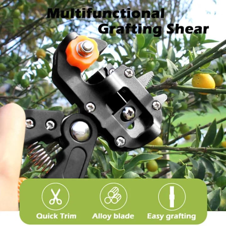 Professional Garden Grafting Tool Kit | 3-in-1 Pruning Shears with Replaceable Blades | High-Precision Grafting Cutter | Fast Healing | Suitable for Fruit Trees & Plants - image 3