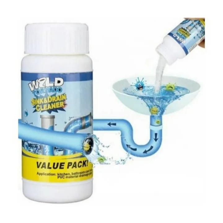 Powerful Sink & Drain Cleaner Pipe Dredger Sewer Toilet Dredger Drain Cleaner Bathroom Hair Filter Strainer - image 1