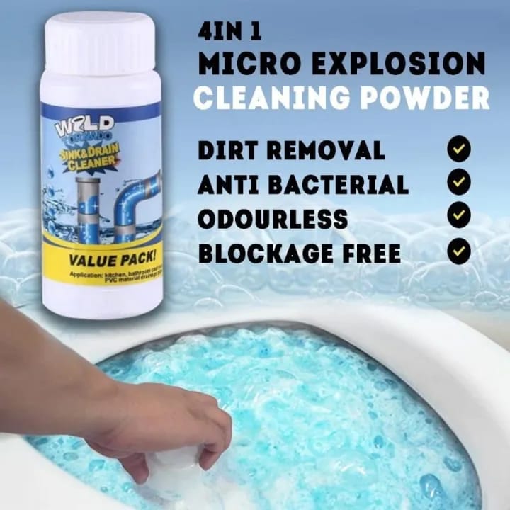 Powerful Sink & Drain Cleaner Pipe Dredger Sewer Toilet Dredger Drain Cleaner Bathroom Hair Filter Strainer - image 4