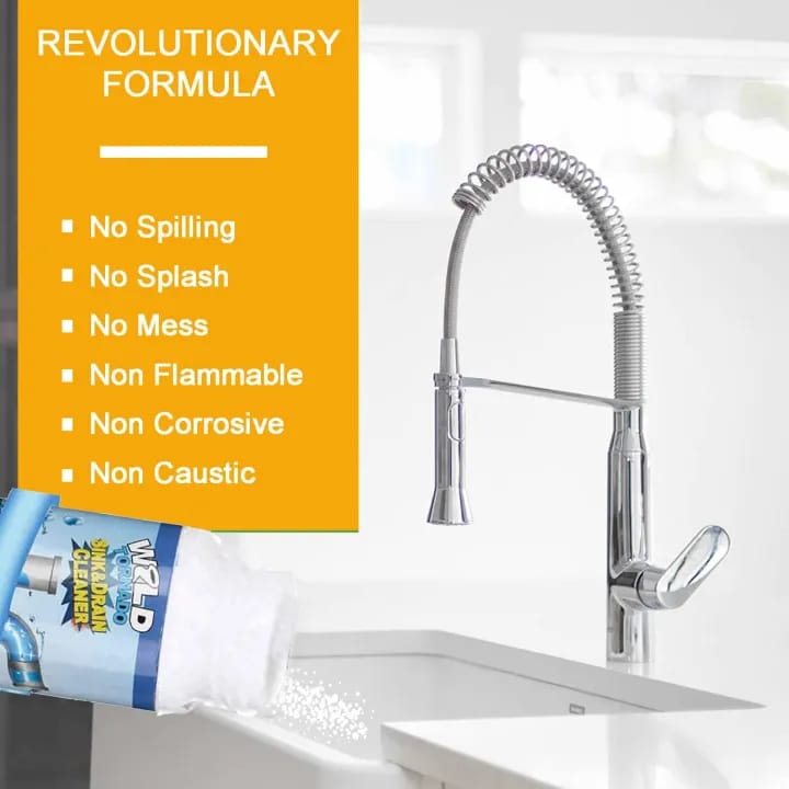 Powerful Sink & Drain Cleaner Pipe Dredger Sewer Toilet Dredger Drain Cleaner Bathroom Hair Filter Strainer - image 5