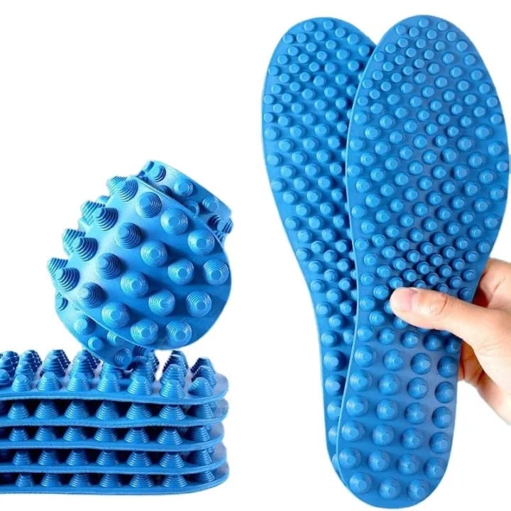 4D Acupressure Foot Massage Insoles | Soft Silicone Reflexology Shoe Insoles for Pain Relief & Comfort (Unisex) - image 5