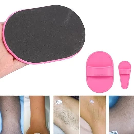 Exfoliating Bath Scrubber Pad Dead Skin Remover Body Cleaning Sponge Set/ Hair Removal - image 2