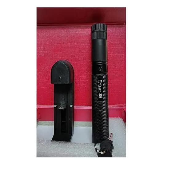 YL Laser 303 Rechargeable Powerful Burning Green Laser l / Target Light - image 3