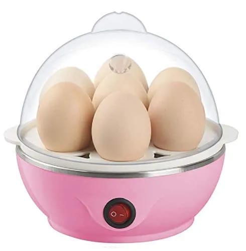 Electric 7 Egg Boiler Egg Cooker Steamer, Poacher Pan Kitchen Cooking Tools Utensil - image 1