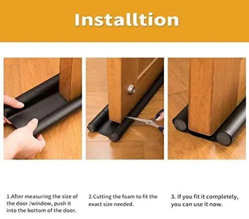 Door Bottom Sealing Strip Guard for Home and Office - image 5
