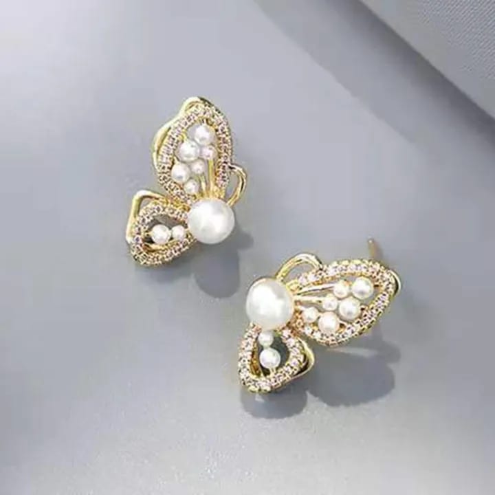 Delicate Butterfly Earrings Earing for Women Girl - image 4