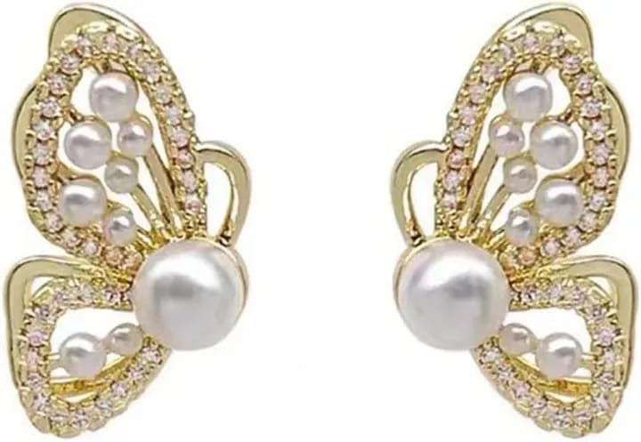 Delicate Butterfly Earrings Earing for Women Girl - image 2